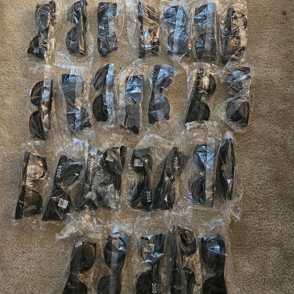 Bulk Lot of Black Sunglasses